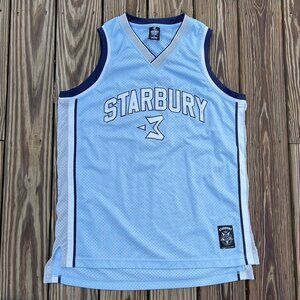 Stephon Marbury Starbury Basketball Jersey #3 NY Knicks Blue Mens Size Large